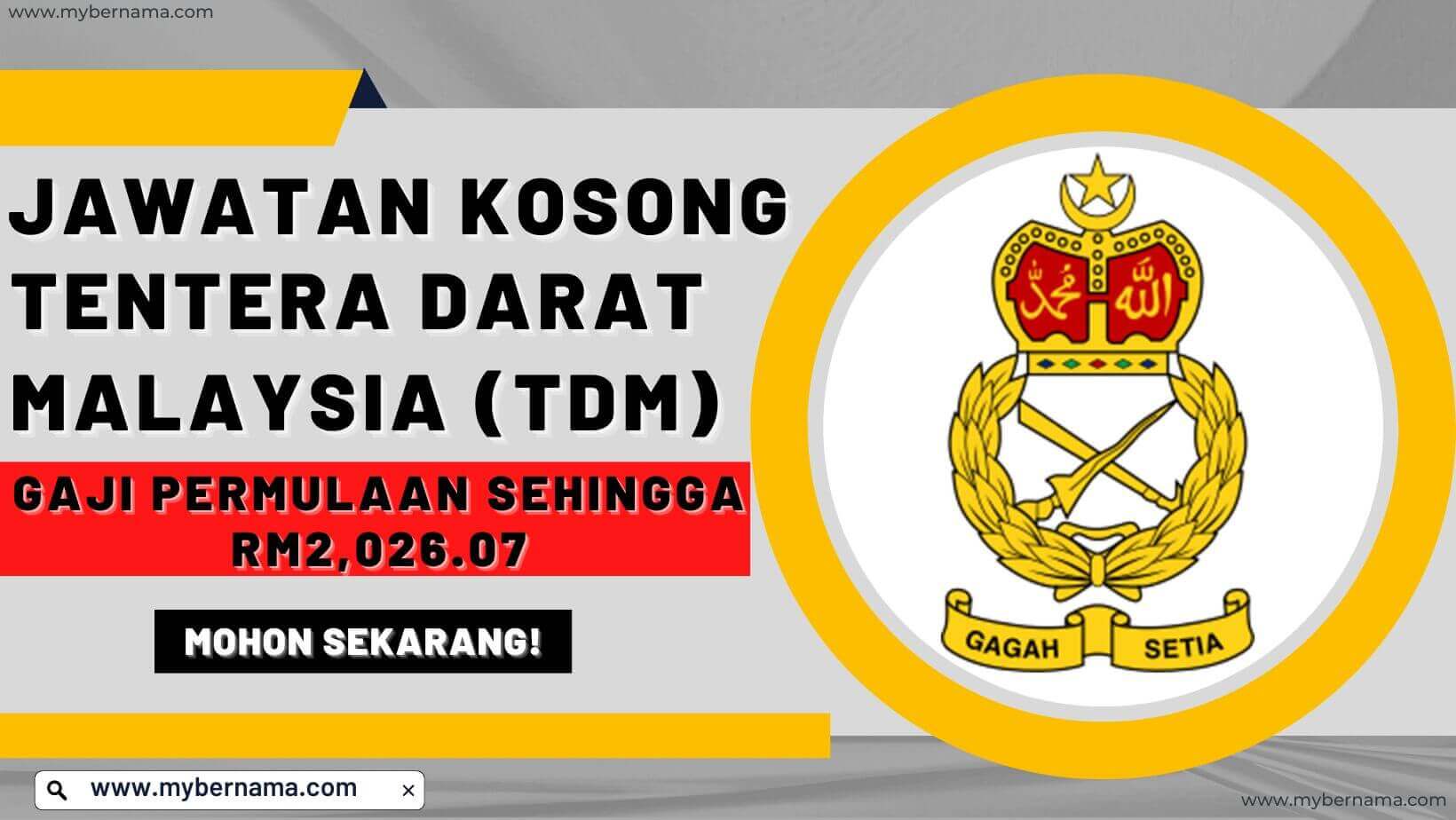 Tentera Darat Malaysia (TDM)