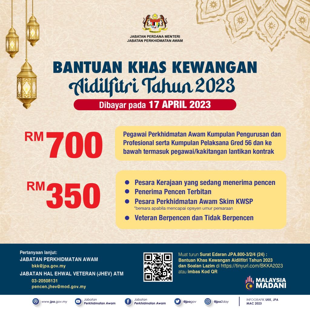 Bantuan Kewangan Aidilfitri