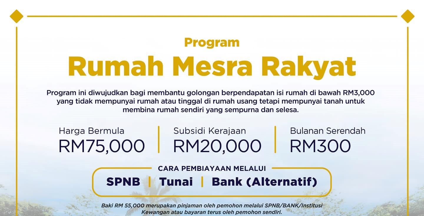 Permohonan Rumah Mesra Rakyat