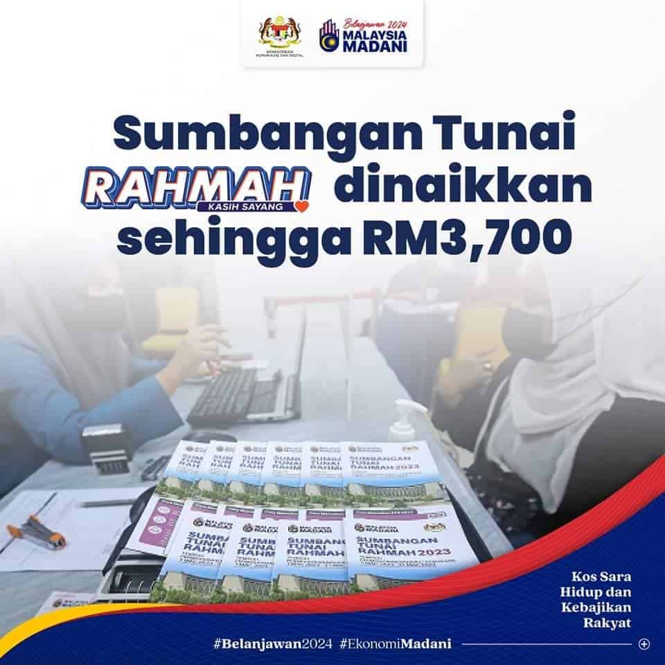 Sumbangan Tunai Rahmah 2024