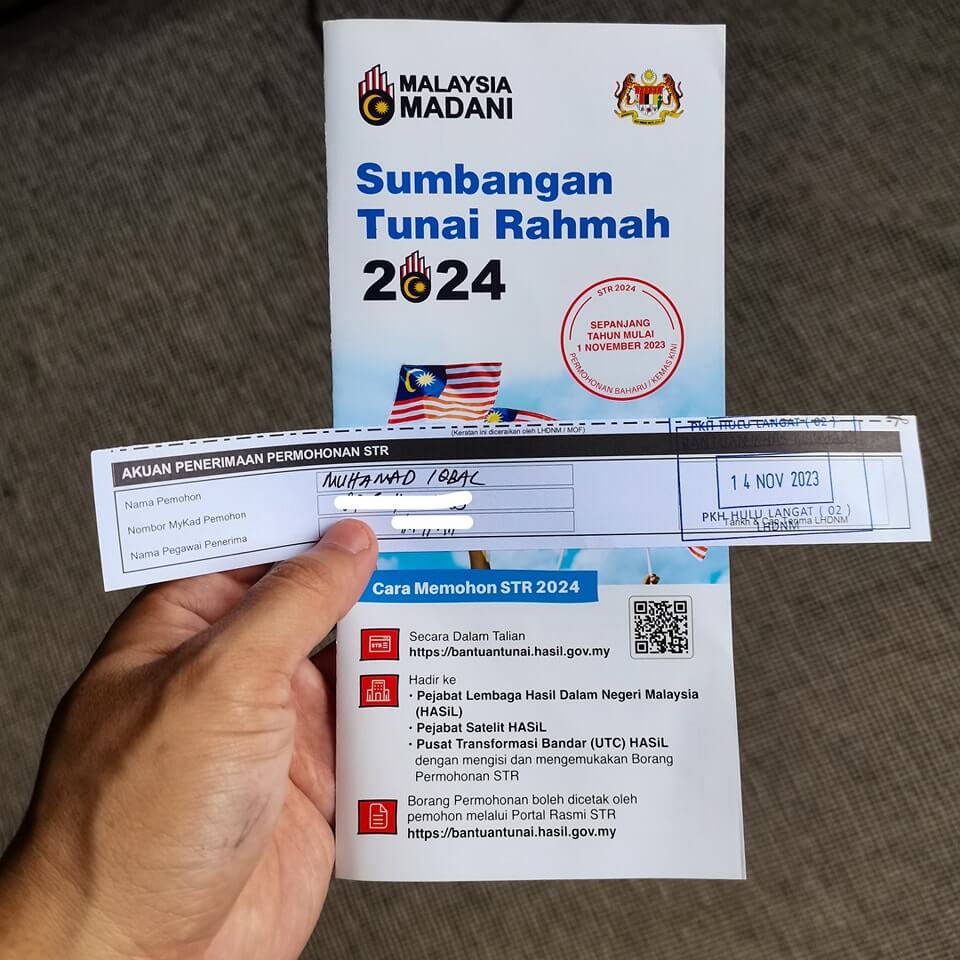 Bantuan MySTR 2024