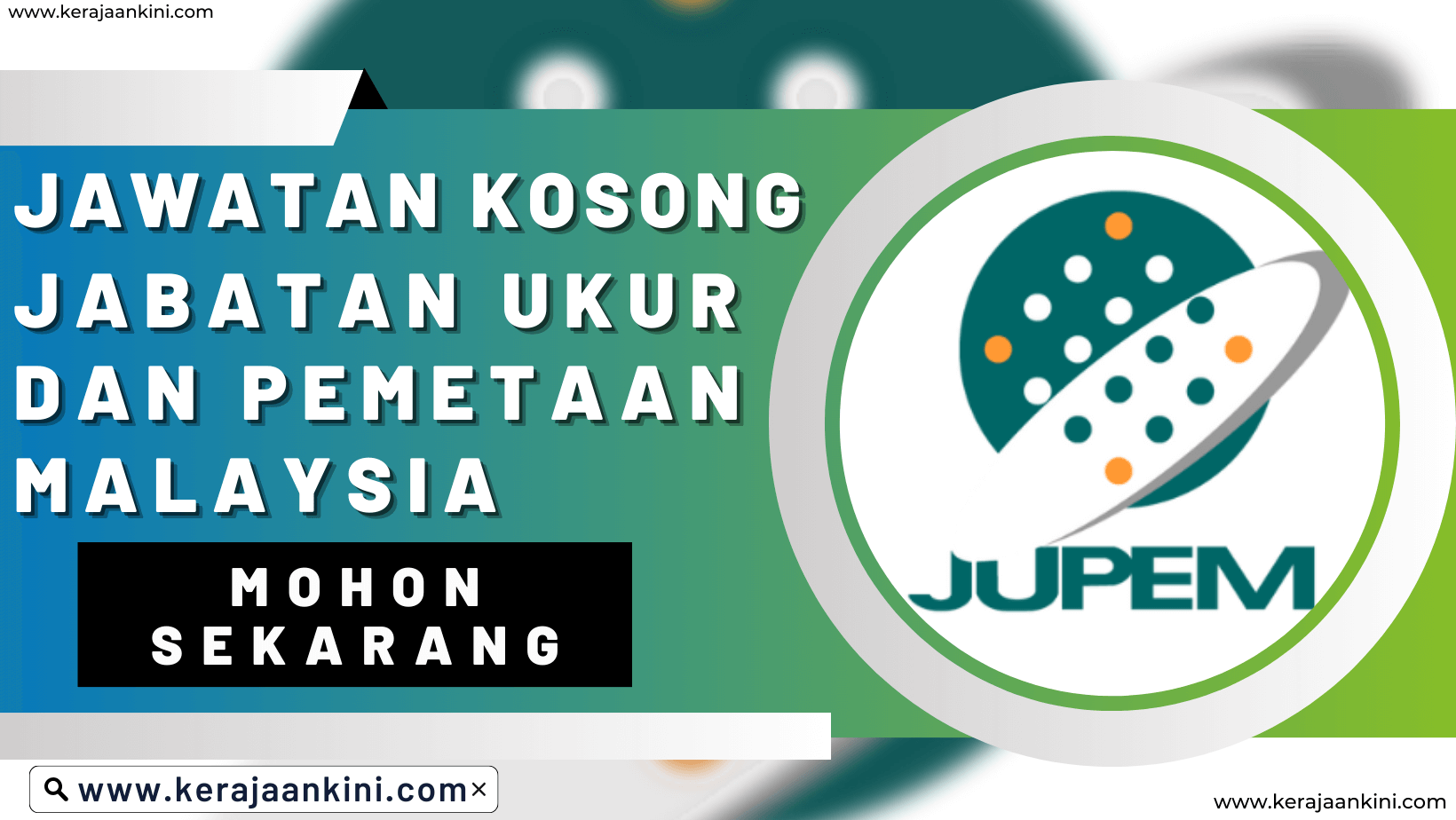 Jabatan Ukur dan Pemetaan Malaysia (JUPEM)