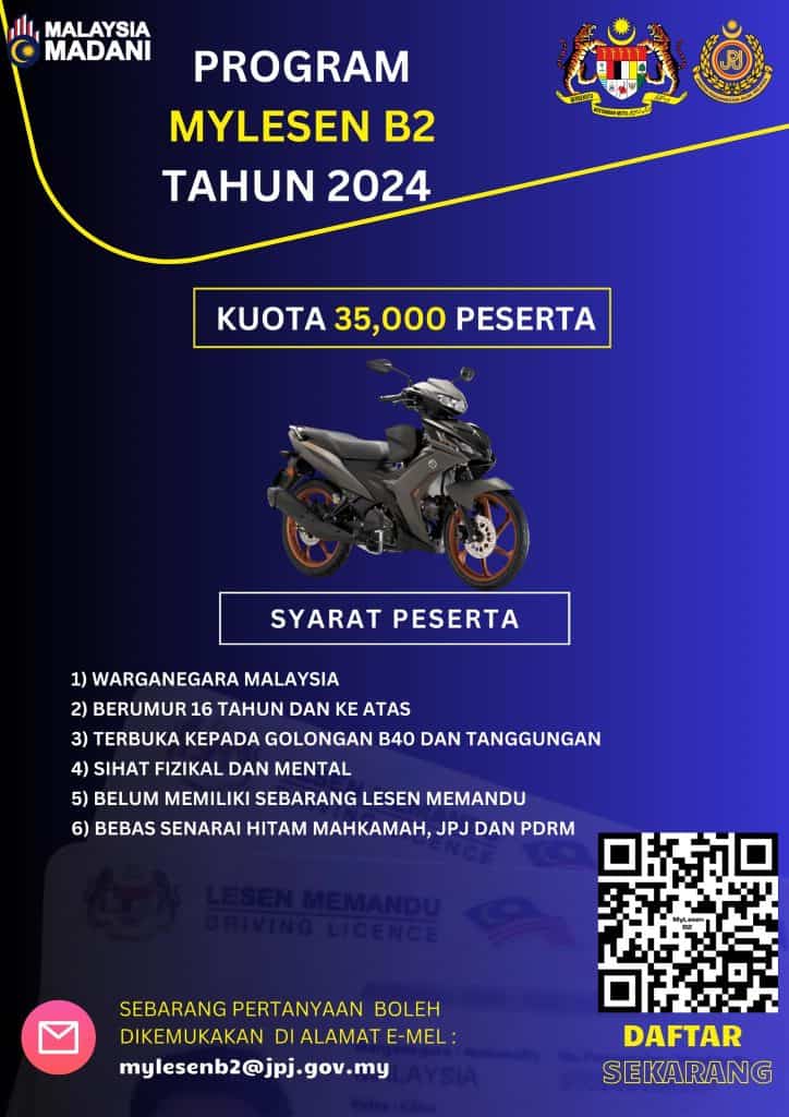 Bantuan MyLesen 2024