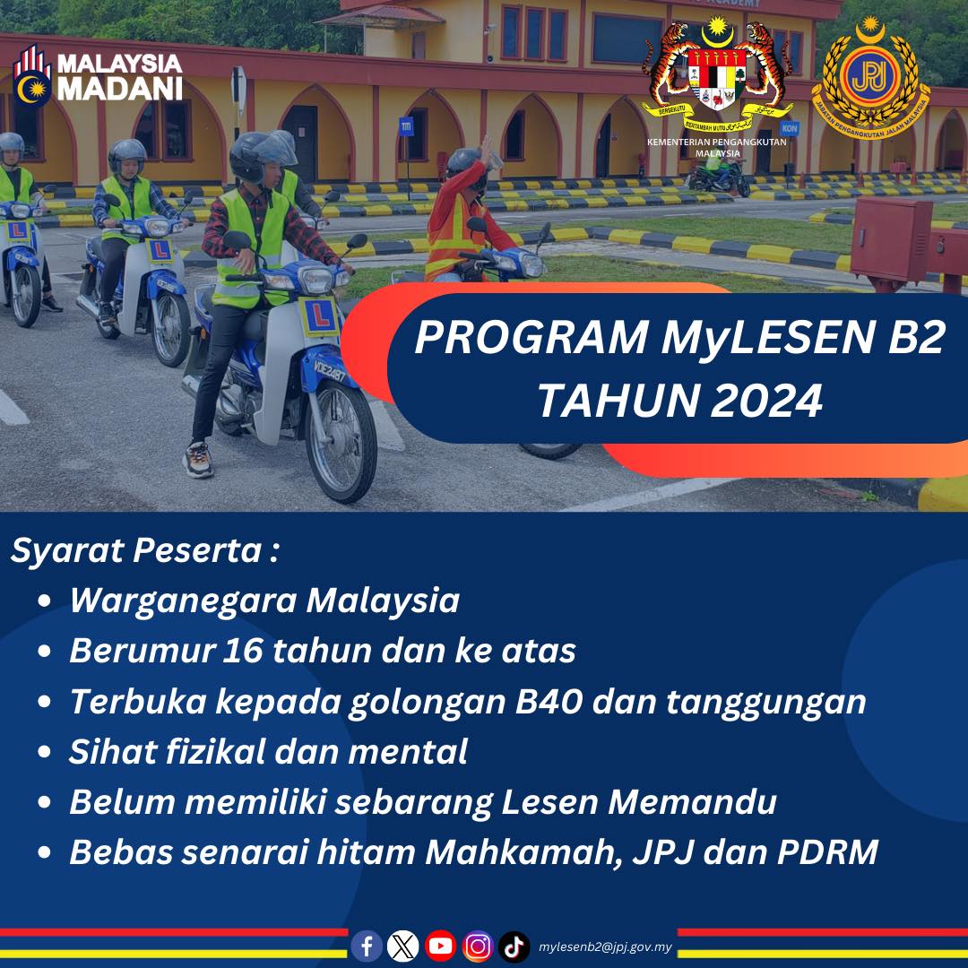 Bantuan Lesen Percuma 2024